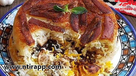 طرز تهیه باسترما پلو