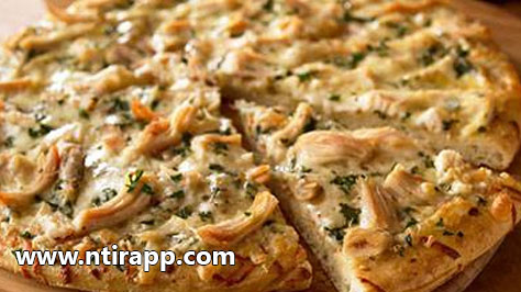 طرز تهیه پیتزا چیکن استراگانف