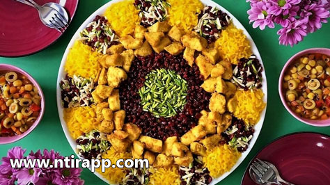 طرز درست کردن مرصع پلو مجلسی